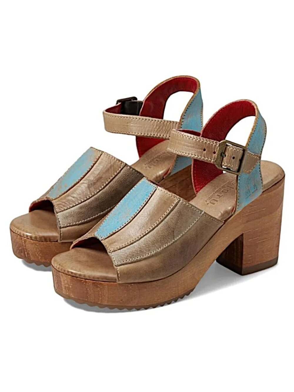 BED/STU Jetsetter Heels Ocean
